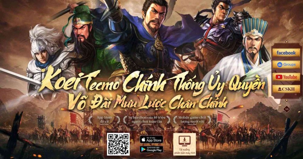 Tam Quốc Chí – Chiến Lược ra mắt bản PC giúp game thủ tận hưởng võ đài chiến lược rộng lớn hơn 1 1676012726 72 1