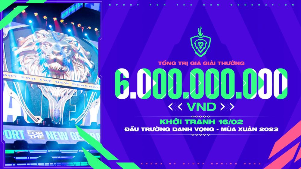 ĐTDV Mùa Xuân 2023 có tổng giải thưởng 6 tỷ VNĐ.