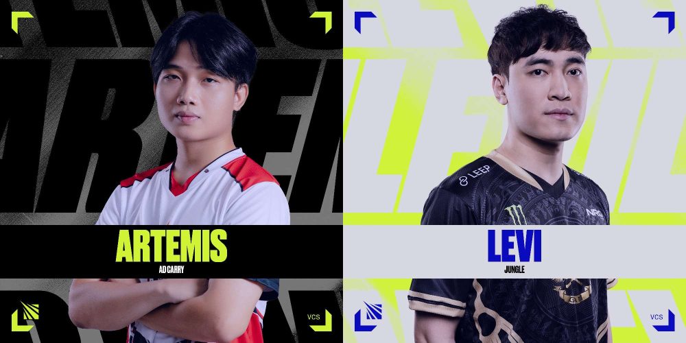 Artemis và Levi là 2 đội trưởng tại Season Kickoff 2023 ở khu vực VCS.