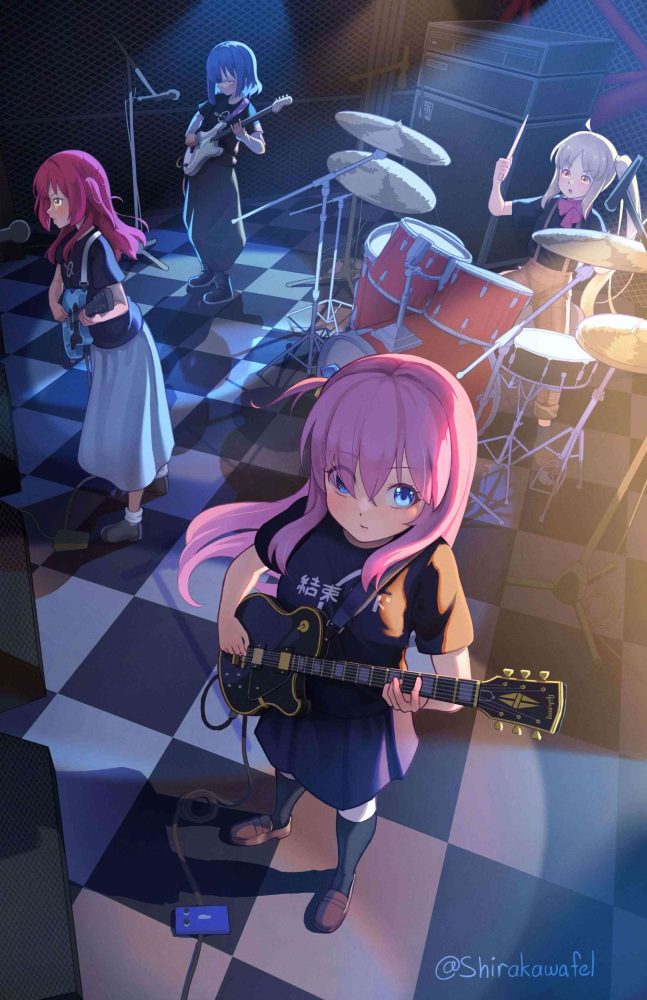 Thành công bất ngờ của Bocchi the Rock! lại mang đến rắc rối cho tác giả bocchi the rock 01 game4v 1672807604 88