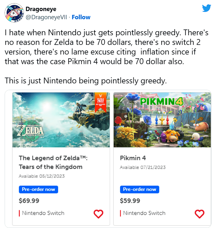 The Legend of Zelda: Tears of the Kingdom gây phẫn nộ cho nhiều game thủ vì mức giá… ‘quá đắt’ game4v the legend of zelda tears of the kingdom 2 1676020050 91