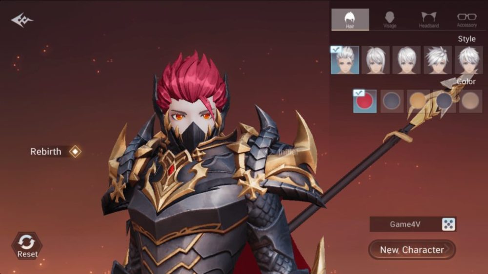 Hệ thống tạo hình nhân vật.