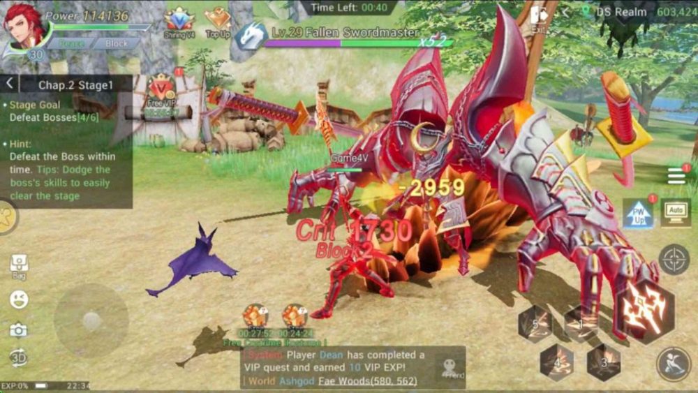 Cơ chế chiến đấu dễ làm quen của Dragonicle.