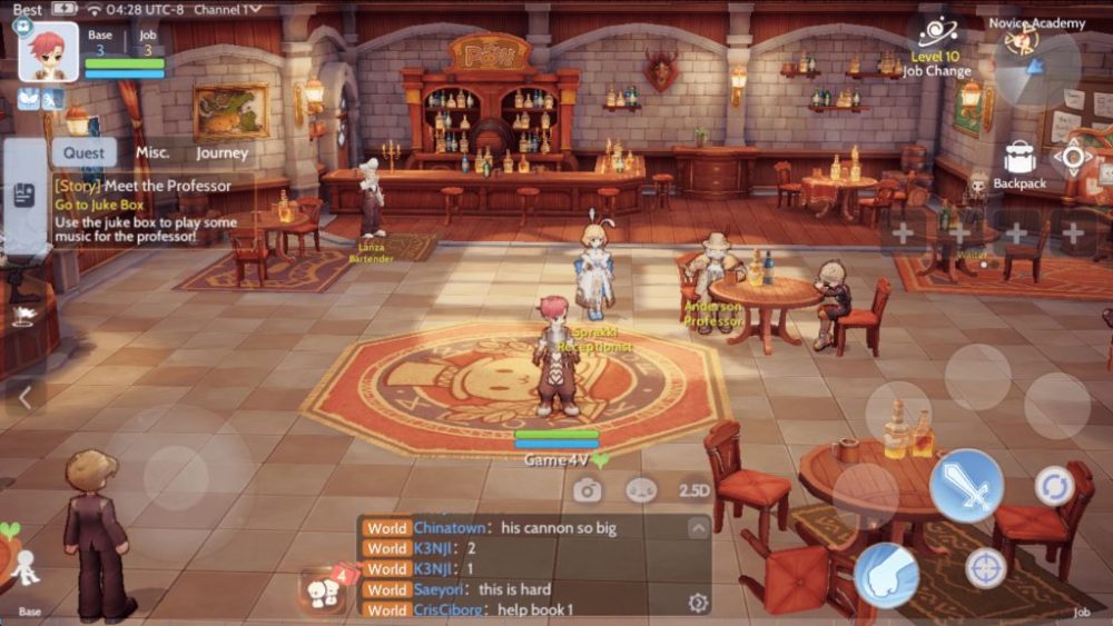 Đồ hoạ của Ragnarok Origin.