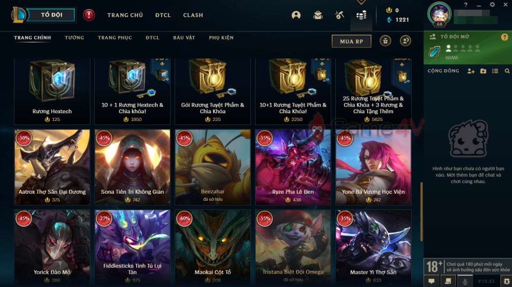 Client LMHT của máy chủ Riot: Có nhiều tính năng mới hấp dẫn và vật phẩm giúp người chơi ‘thay tên đổi họ’ lol 08 1672955393 37