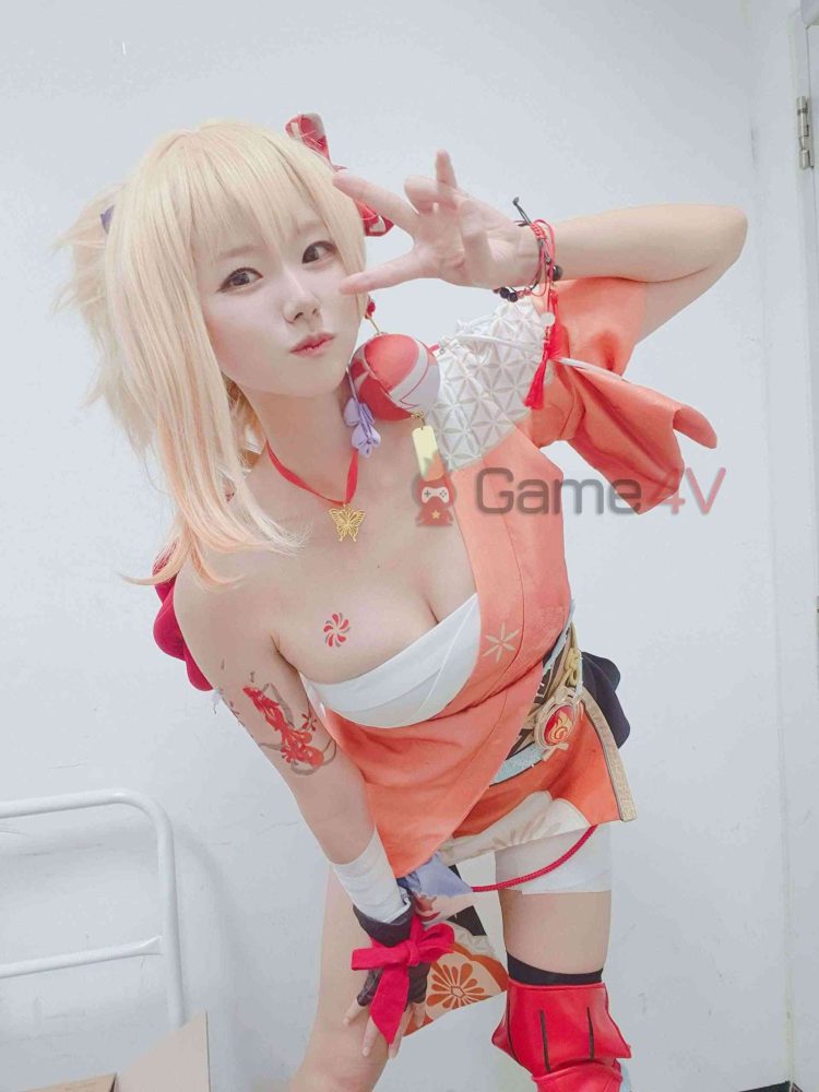 Cận cảnh nhan sắc nàng Ahri bị Faker ‘phũ’ tại T1 Con 2022 nari cosplayer 5 1672617789 85