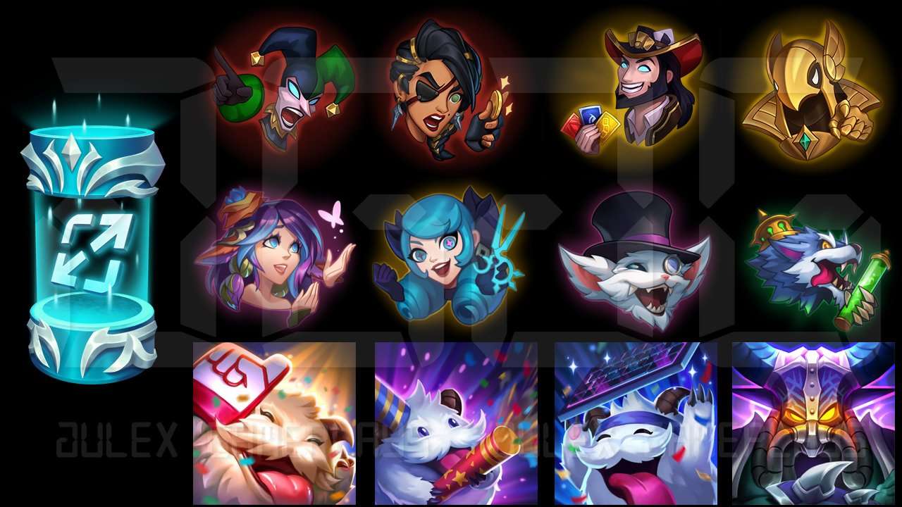 Hộp quà và một số vật phẩm có thể mở ra.