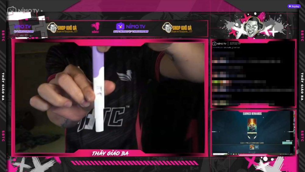 Thầy Giáo Ba khoe sắp được đón bé “Cá Viên” trên livestream.