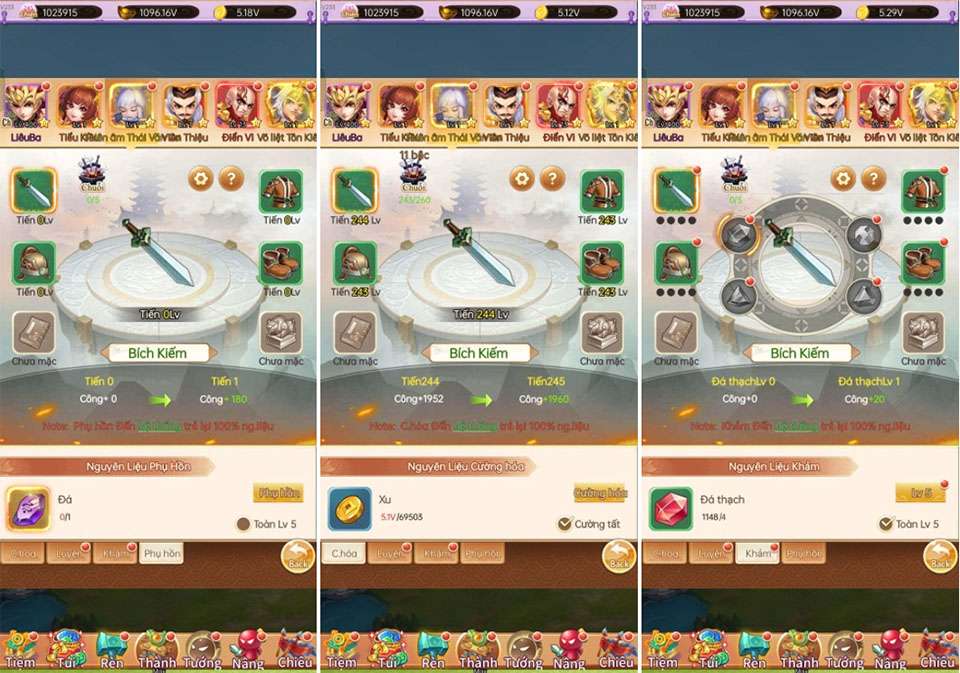 Tướng & trang bị thể hiện lối chơi cực chất của Cực Loạn 3Q tinhnang02 1673704406 55