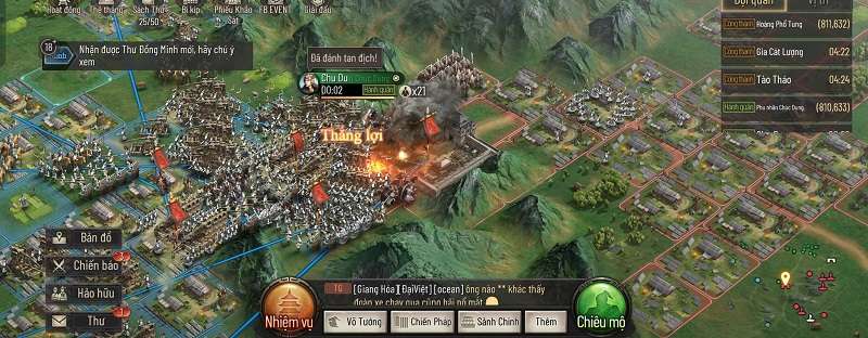 Tam Quốc Chí - Chiến Lược đòi hỏi tính chiến thuật cực cao.