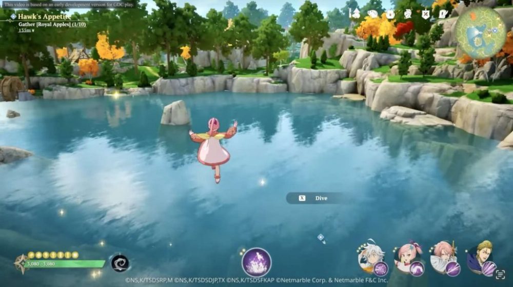 Seven Deadly Sins Origin được phát triển trên Unreal Engine 5.