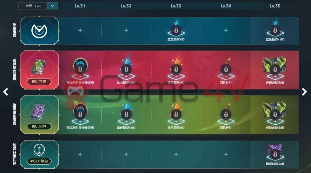 Có đến 4 chuỗi nhiệm vụ với hơn 75 cấp độ khác nhau trong Battle Pass Bội Ước tại máy chủ LMHT Trung Quốc.