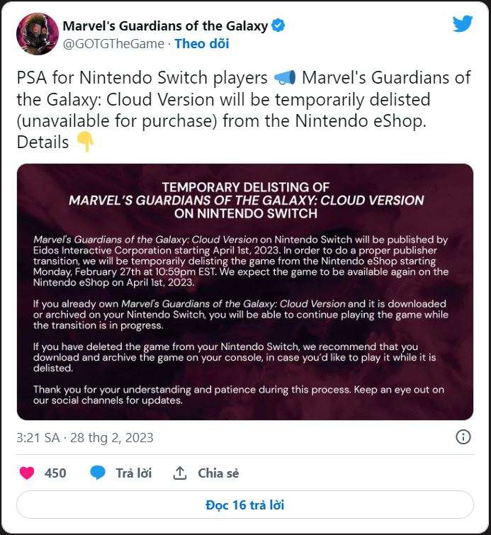 Marvel's Guardians of the Galaxy