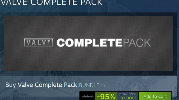 Steam chơi lớn cho phép game thủ mua tất cả trò chơi Valve trị giá 2 triệu đồng chỉ với 90 nghìn đồng 28 Steam chơi lớn cho phép game thủ mua tất cả trò chơi Valve trị giá 2 triệu đồng chỉ với 90 nghìn đồng game4v steam 1 1679145461 67