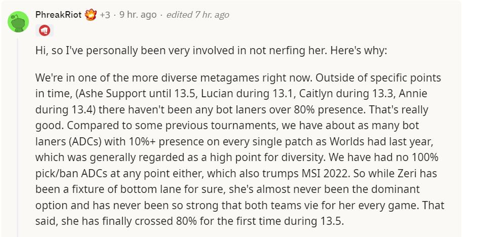 LMHT: Riot Games giải thích vì sao không nerf Zeri hc3acnh e1baa3nh 2023 03 28 094800943 1679971685 98