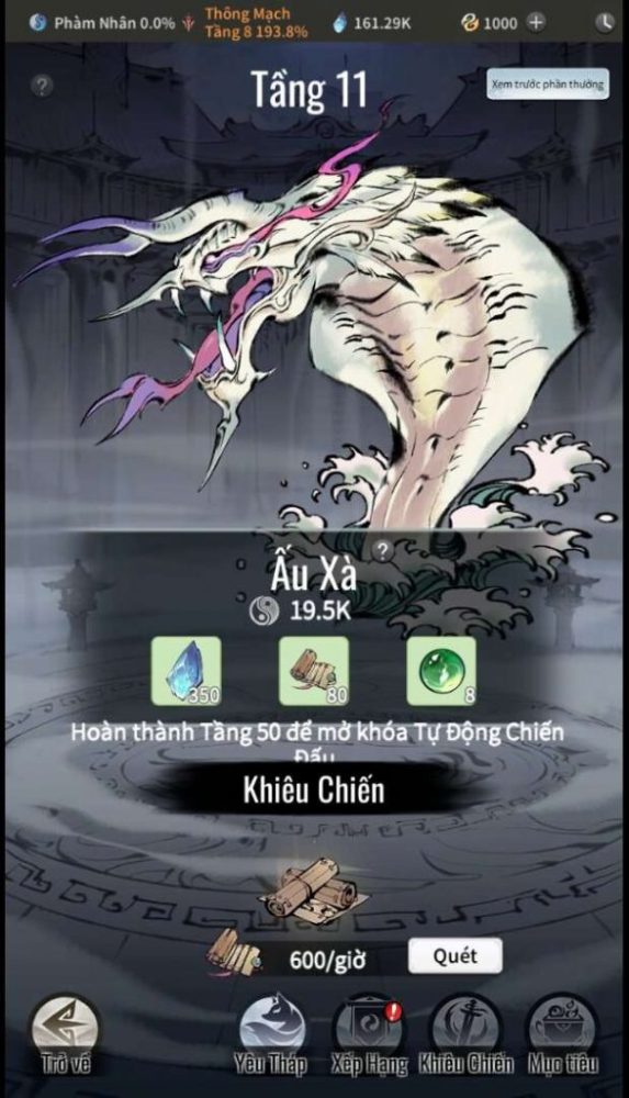 Tạo hình của yêu thú trong Nhất Niệm Tiêu Dao.