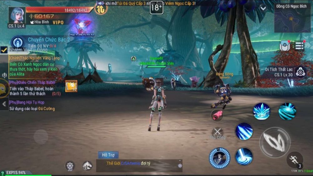 Đồ hoạ của Cyber Fantasy.