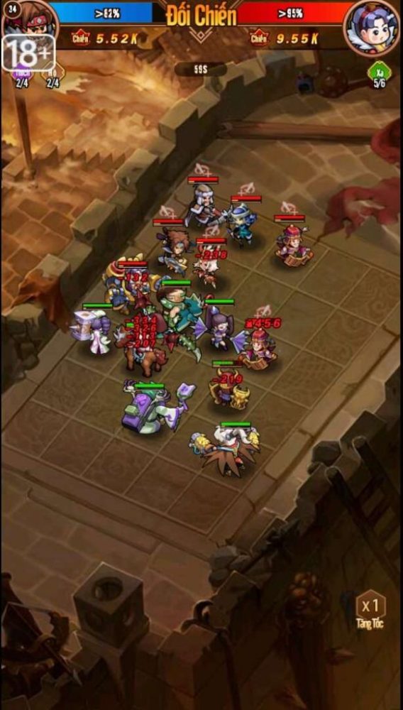 Cảnh quan trong Tam Quốc Chess.