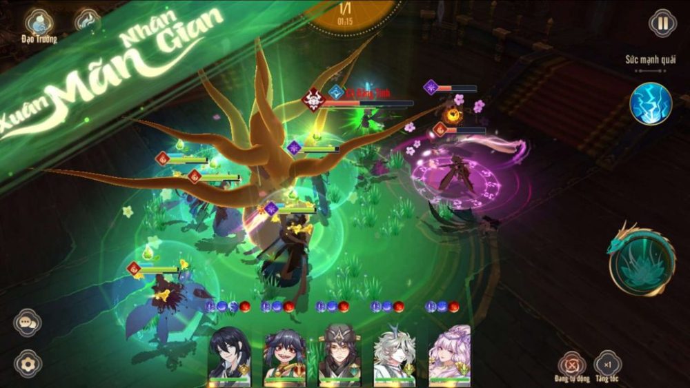 Kích hoạt kĩ năng linh mạch.