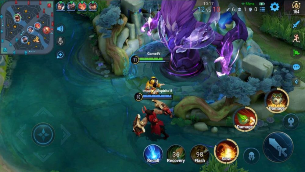 Tấn công bùa tà thần.