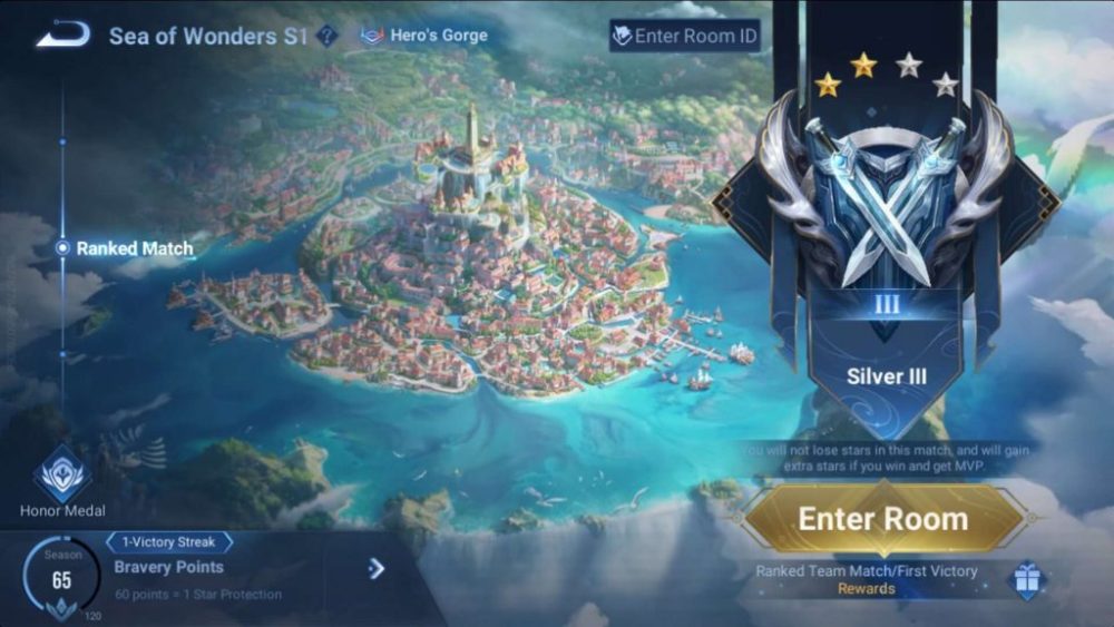 Chế độ chơi xếp hạng.