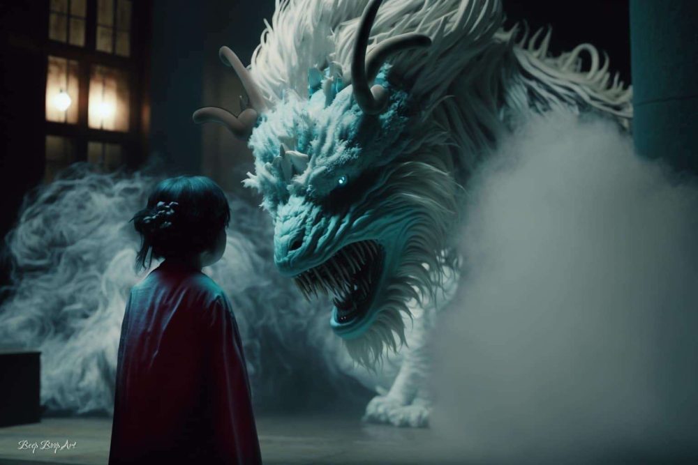 Tác phẩm huyền thoại Spirited Away được tái hiện lại với nét vẽ siêu thực của AI, trông chẳng khác nào phim kinh dị spirited away 14 game4v 1679797006 66