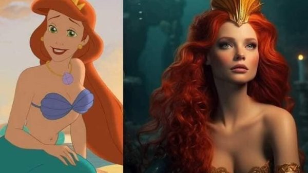 Fan hâm mộ có cơ hội ‘rửa mắt’ trước tạo hình Nàng Tiên Cá Ariel do AI vẽ ariel 3 game4v 1682649701 73 e1682649805503