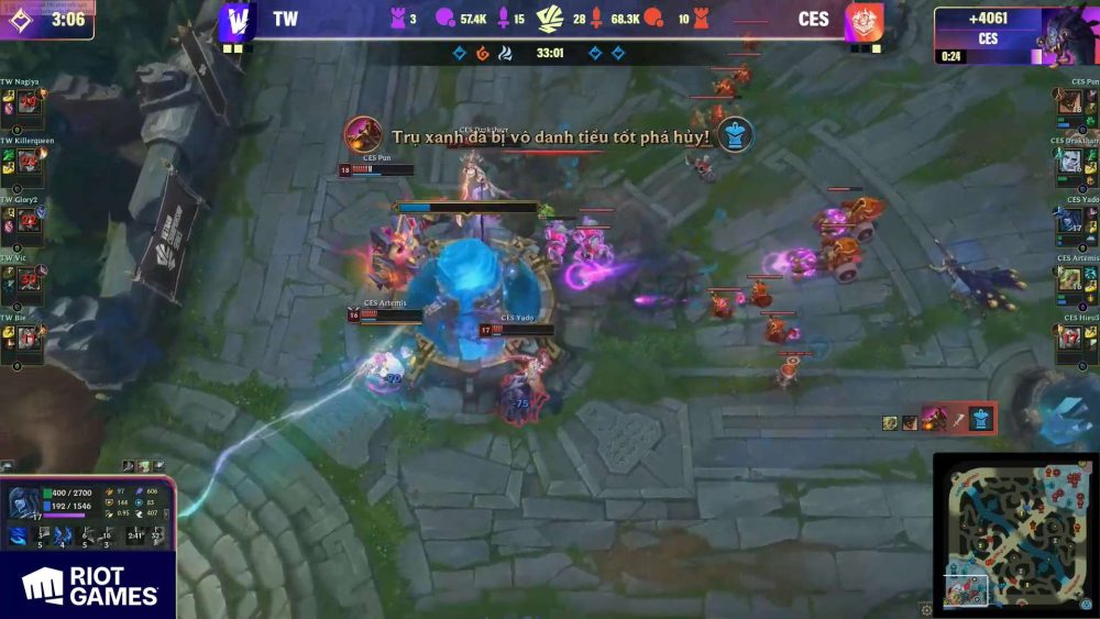 CES giành chiến thắng vất vả trước TW để tiến vào chung kết nhánh thua VCS Mùa Xuân 2023 ces game 4 1681656835 69