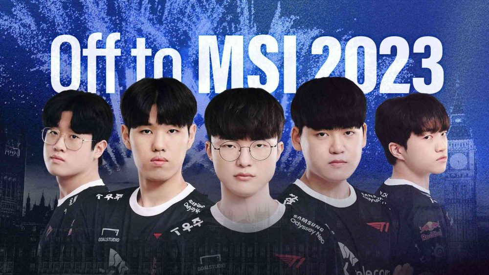 T1 là 1 trong 2 đại diện của LCK tại MSI 2023.