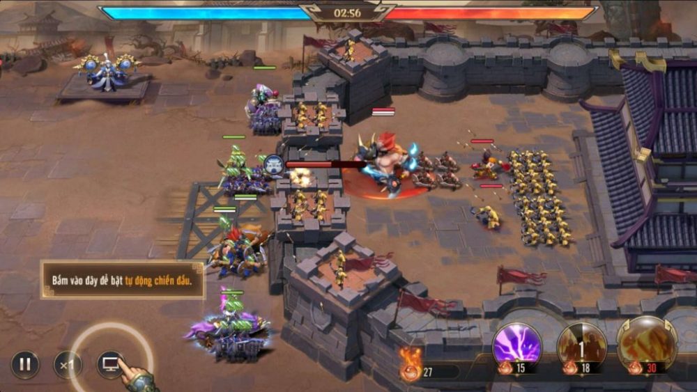 Hệ thống tự động chiến đấu.