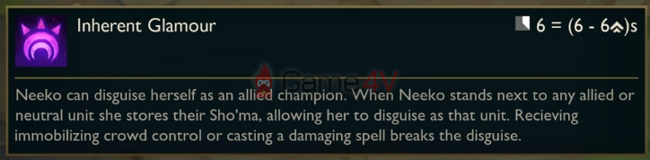 Nội tại mới của Neeko giúp cô cải trang thành quái rừng trong LMHT.