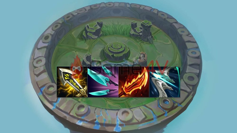 4 trang bị Thần Thoại mới của xạ thủ trong LMHT sẽ là Vô Cực Kiếm, Đoản Đao Navori, Cuồng Đao Guinsoo và Cung Phong Linh.