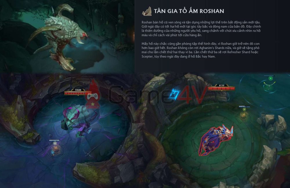 roshan-01-1682322255-32 LMHT: Fan so sánh bản đồ mới của Dota 2 có nhiều tính năng giống Summoner’s Rift roshan 01 1682322255 32