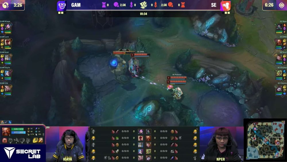 Không có đồ đi rừng, DNK ăn xong Bùa Xanh vẫn không thể lên được cấp độ 2.