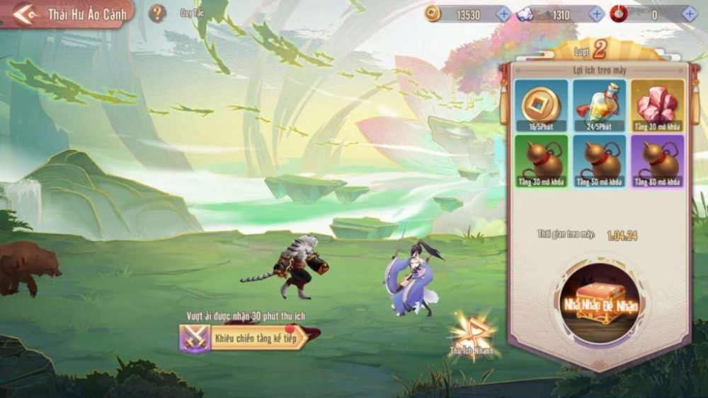 Chế độ chơi thái hư ảo cảnh.