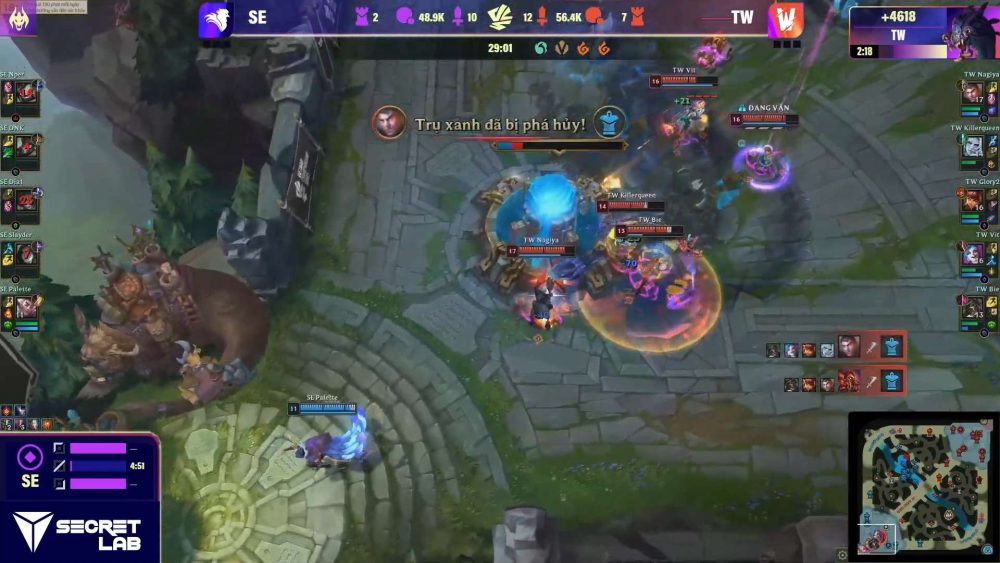 SBTC Esports gục ngã ngay trong ván đấu đầu tiên làm nhiều fan lo lắng.