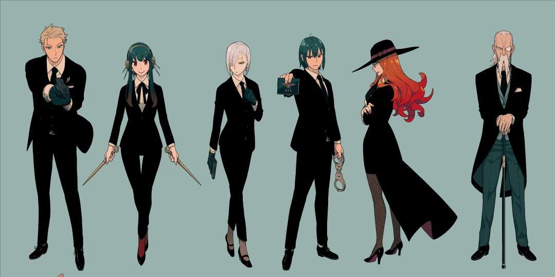 Các nhân vật trong Spy x Family vận lên mình bộ đồng phục điệp viên sẽ trông như thế nào?