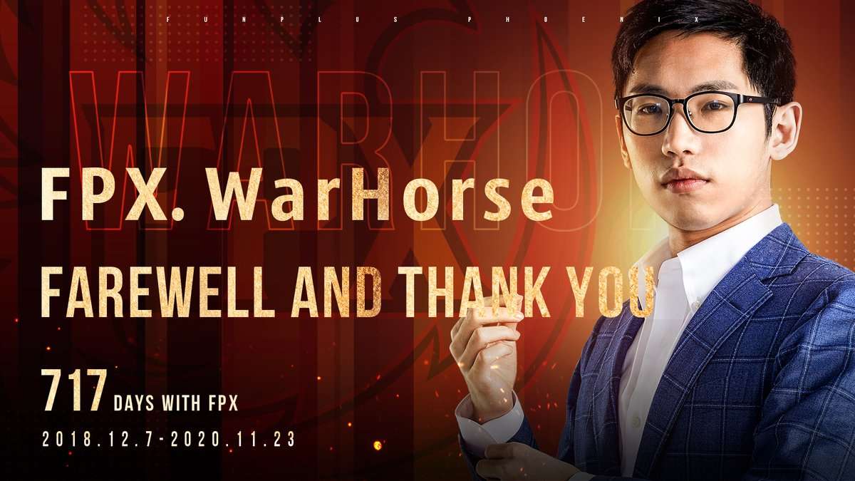 HLV WarHorse từng lên ngôi vô địch CKTG vào năm 2019 cùng FPX.