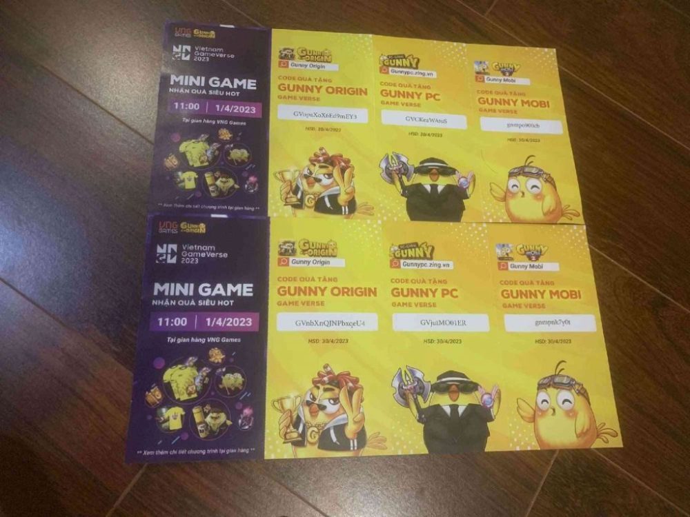 Giftcode Gunny Origin tại Vietnam Gameverse 2023