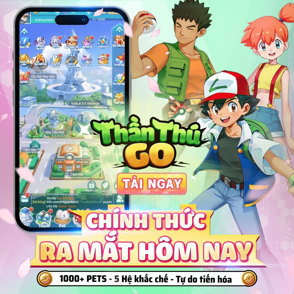 Thần Thú GO chính thức ra mắt 10/05: Tặng 2000 giftcode độc quyền và trọn bộ quà tặng ưu đãi dành cho tân thủ 1 1683633176 52