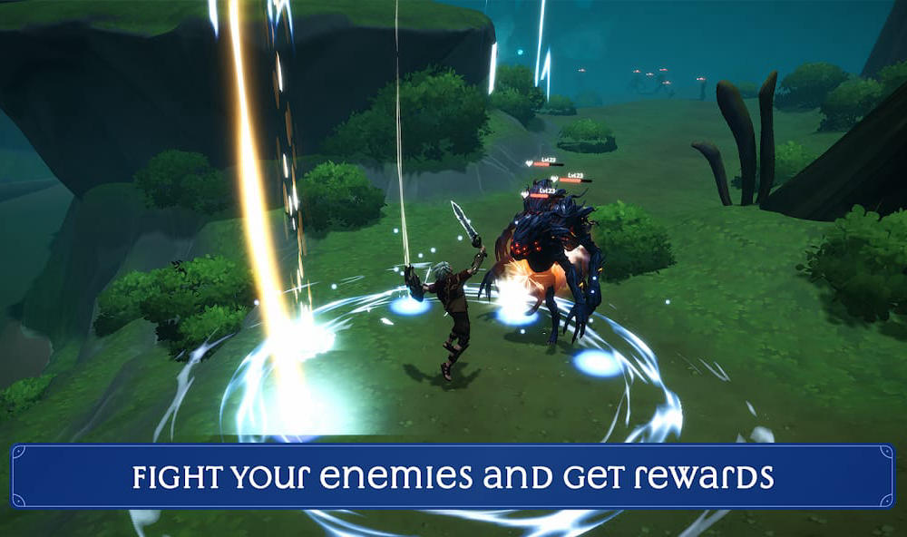 Thế giới trong game Somnolent Action được xây dựng rất rộng lớn, độc đáo và thơ mộng tựa như một câu chuyện cổ tích