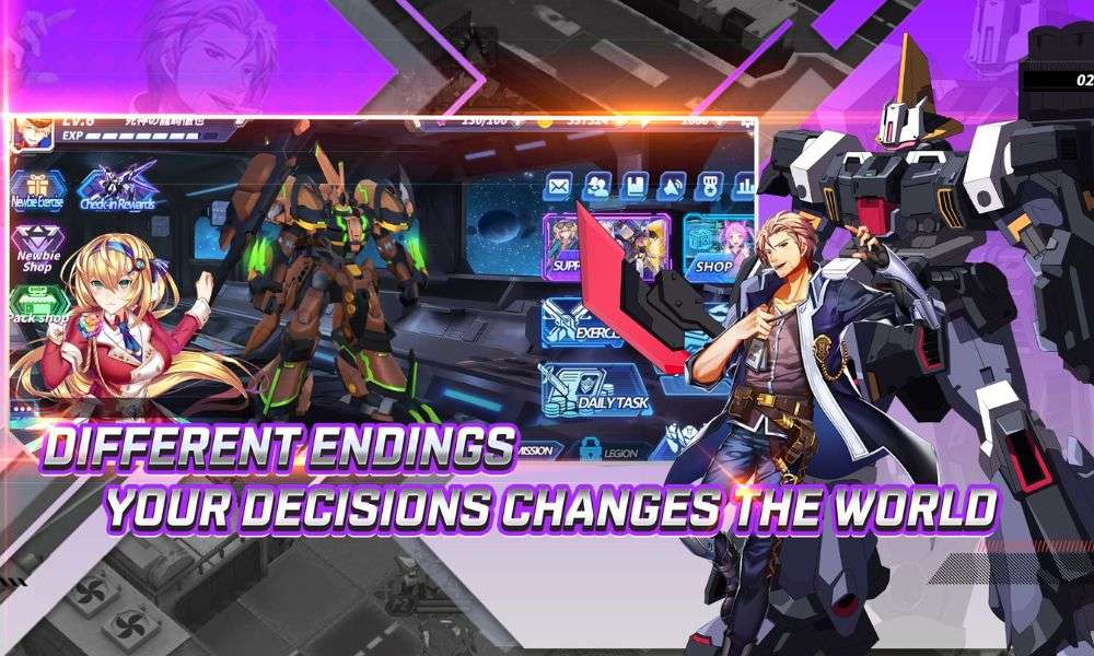 Câu chuyện trong game Super Mech War là do nguồn tài nguyên trên trái đất cạn kiệt