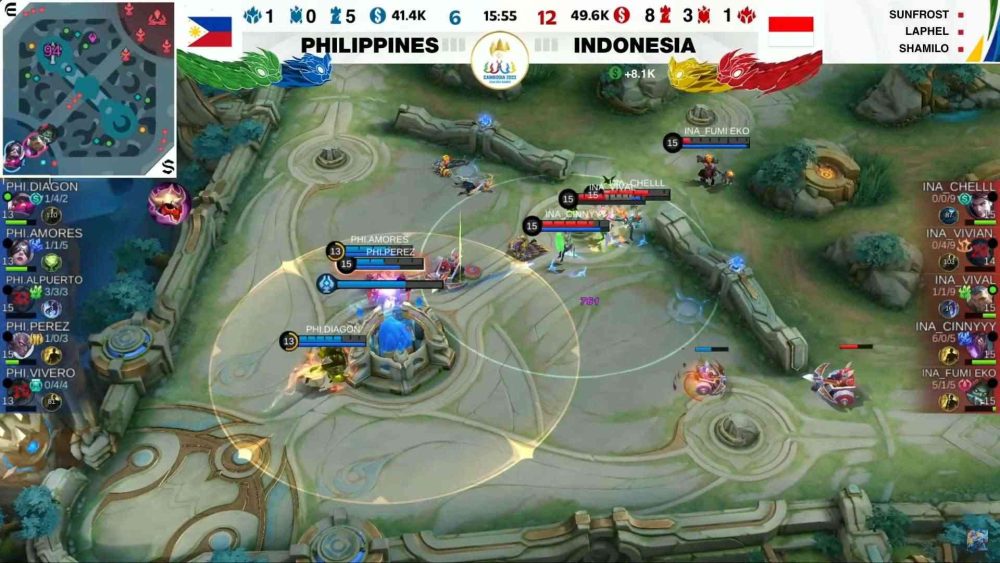 [Trực Tiếp] SEA Games 32 Mobile Legends: Bang Bang team nữ: Indonesia đánh bại Philippines để giành Huy Chương Vàng ck game 1 1683803305 61 1