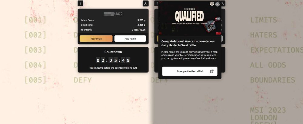 event-07-1683179944-31 LMHT: Hướng dẫn nhận trang phục Hắc Họa và Hộp Mercedes-Benz miễn phí event 07 1683179944 31