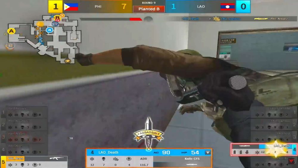 Đại diện Lào có màn "Đột Kích" đâm dao khiến nhiều fan theo dõi trực tiếp phải bật cười.