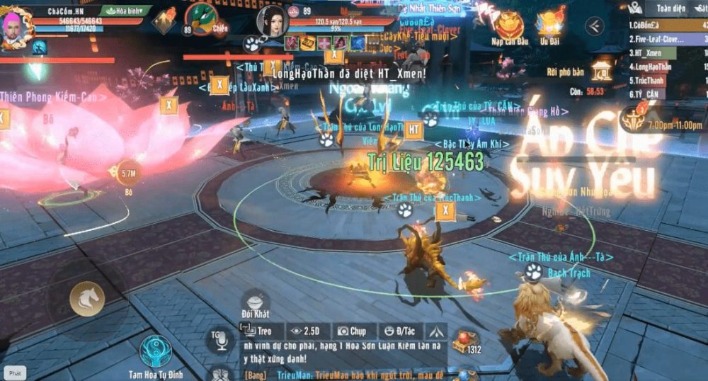 Thiên Long Bát Bộ 2 VNG – Giải đấu Bang hội hoành tráng do chính người chơi tổ chức giai dau 3 1685339340 5