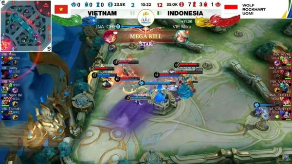 [Trực Tiếp] SEA Games 32 Mobile Legends: Bang Bang team nữ: Thua Indonesia, đại diện Việt Nam bị đẩy xuống trận tranh hạng 3 indo game 2 1683724080 85