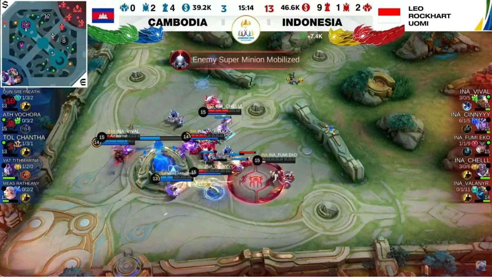 [Trực Tiếp] SEA Games 32 Mobile Legends: Bang Bang team nữ: Thua Indonesia, đại diện Việt Nam bị đẩy xuống trận tranh hạng 3 mlbb 1 1683707076 64