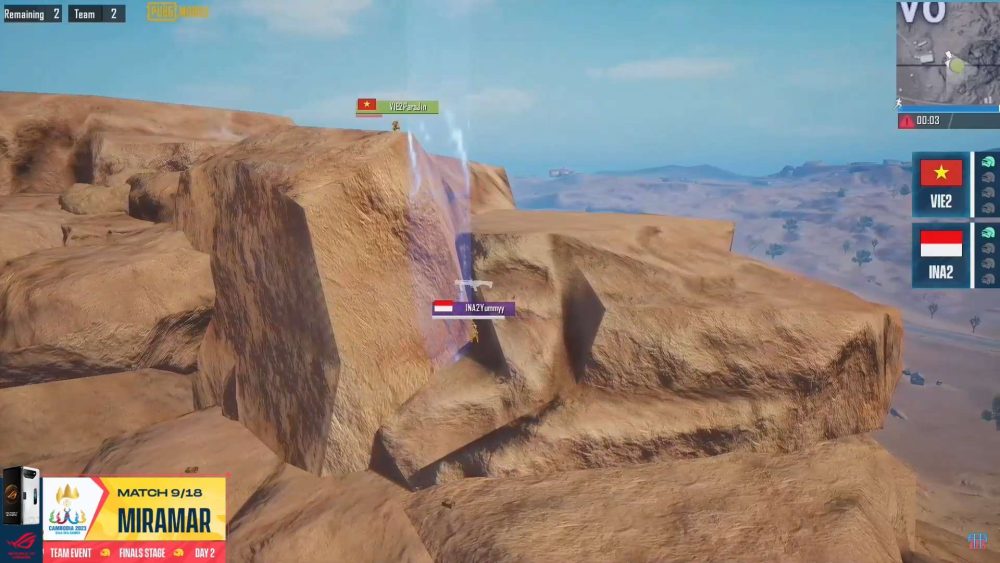 [Trực Tiếp] SEA Games 32 PUBG Mobile đồng đội ngày 3: Indonesia bỏ túi top 1, Việt Nam tạm thời đứng top 2 pubg tran 3 1683988633 19