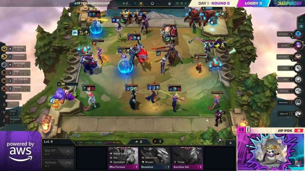 SVM YBY1 dừng chân ở vị trí top 3 trong trận đấu thứ 5 (round 5).